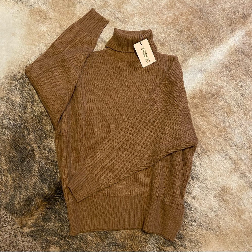 NWT Missguided Oversized Turtleneck Sweater